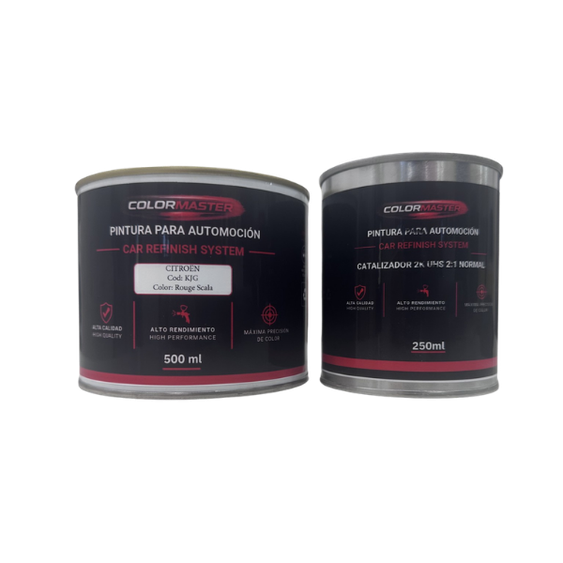 Kit pintura Citroën KJG Rouge Scala | Listo al uso