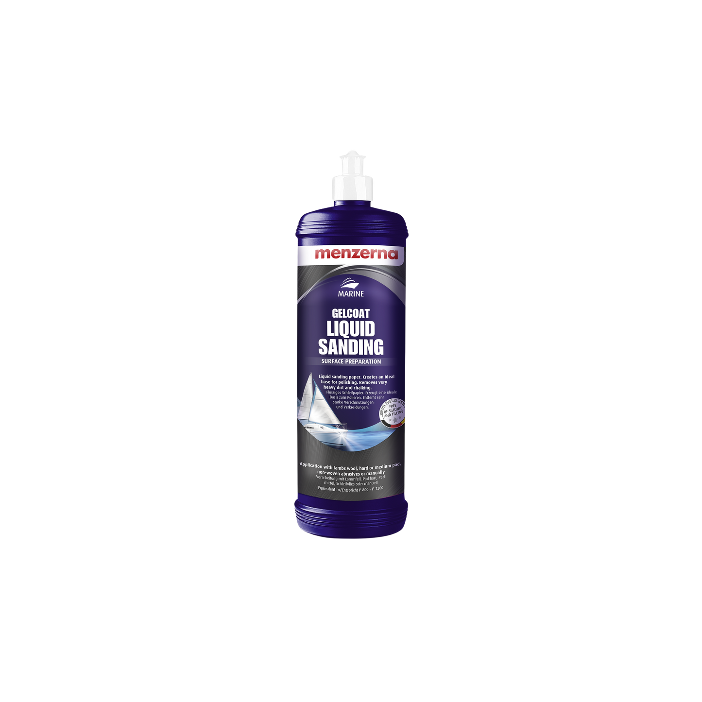 Pulimento alto corte náutico Menzerna Gelcoat Liquid Sanding
