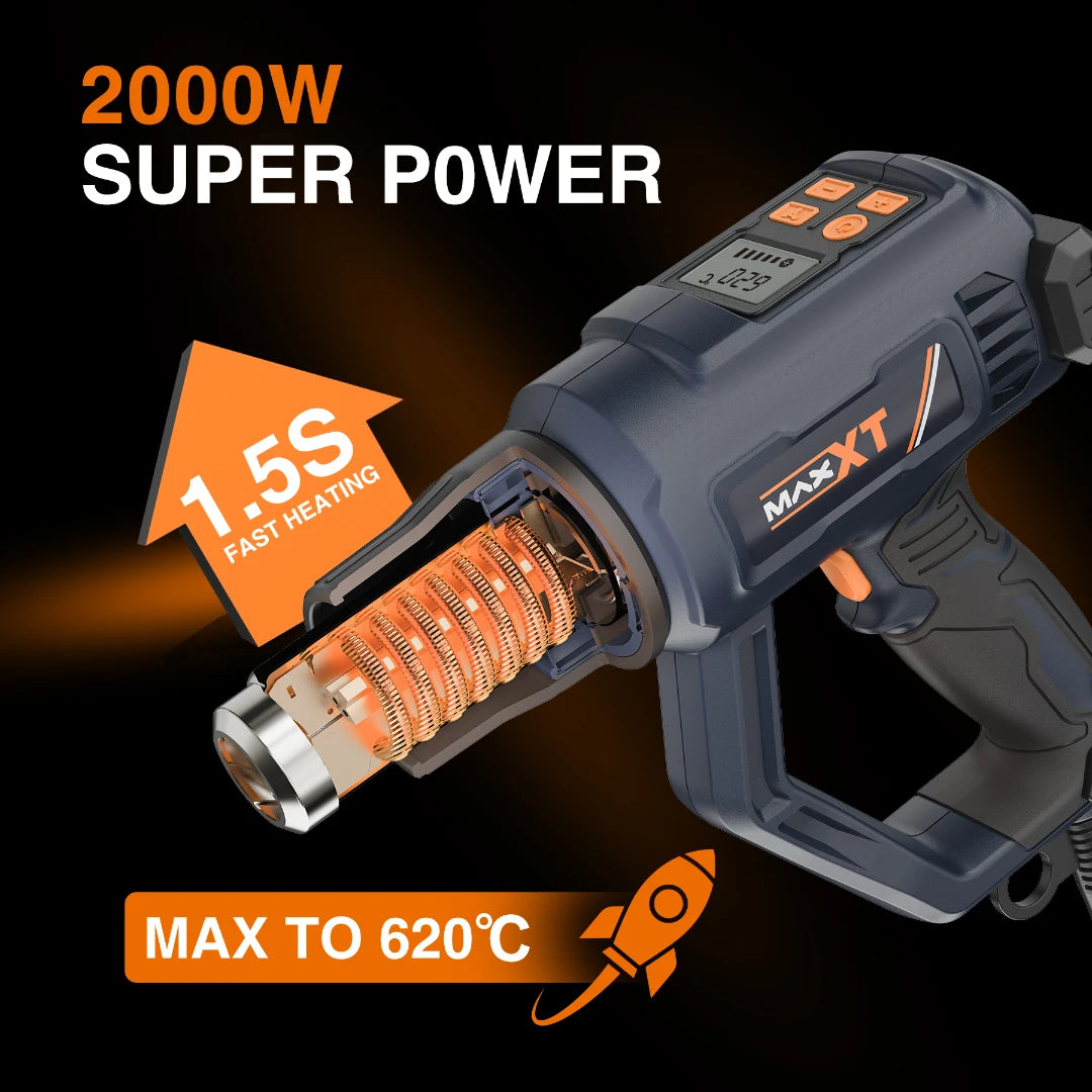 Pistola de aire caliente Maxxt 2000W 220-240V