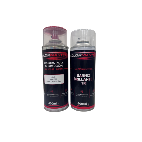 Kit pintura Opel 535 Carmin Red | Listo al uso