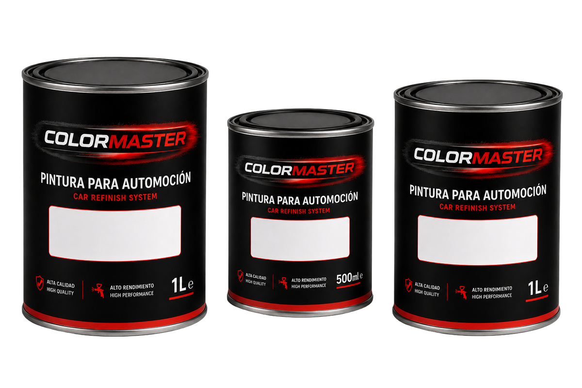 Kit pintura Smart C72L Ruby Red | Listo al uso