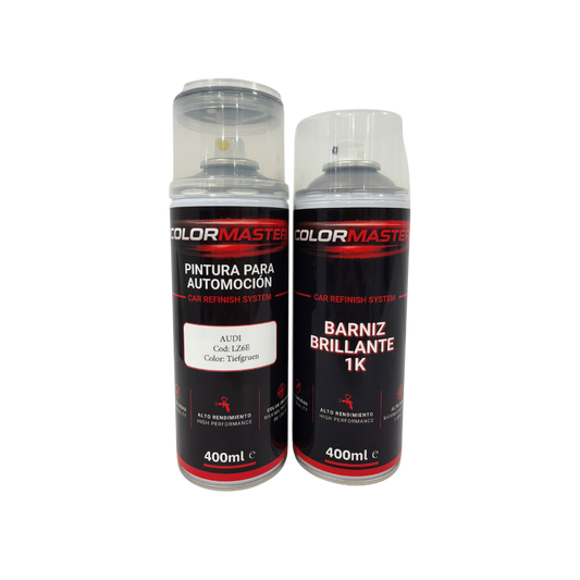 Kit pintura Audi LZ6E Tiefgruen | Listo al uso