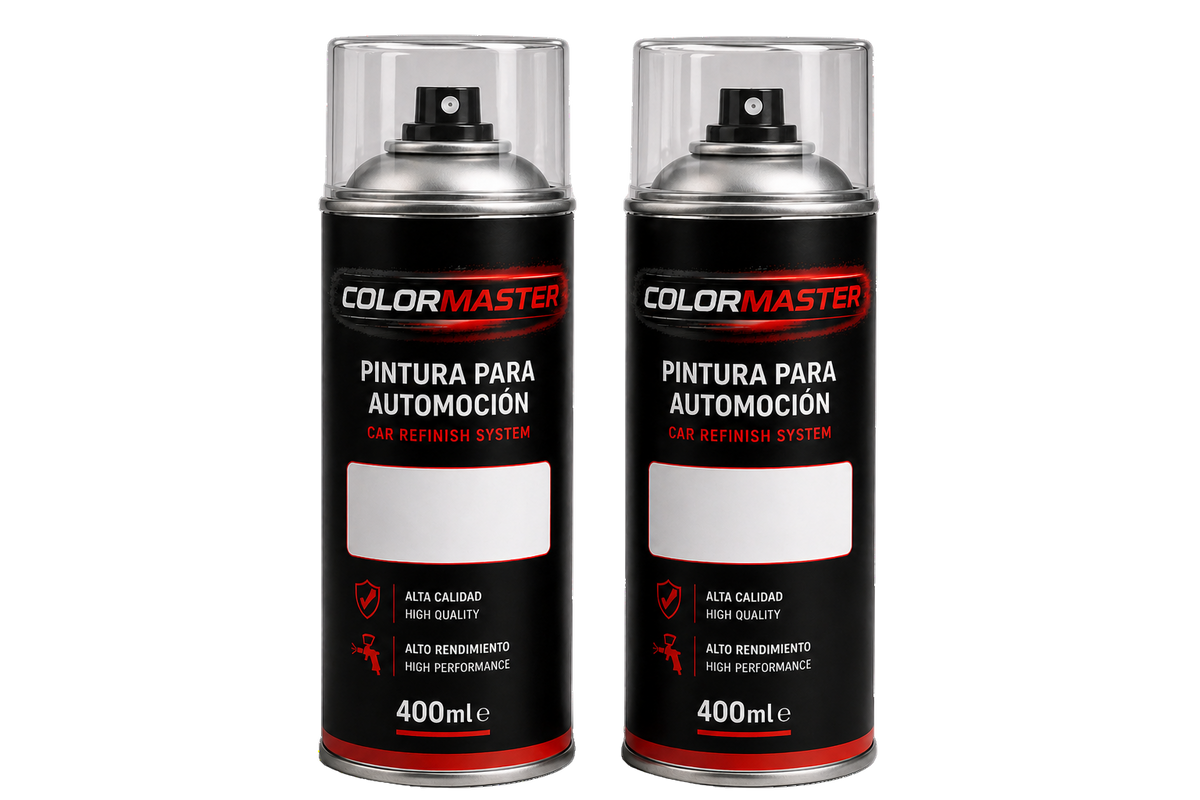 Kit pintura Smart CF6L Kristallweiss Matt | Barniz acabado Mate | Listo al uso