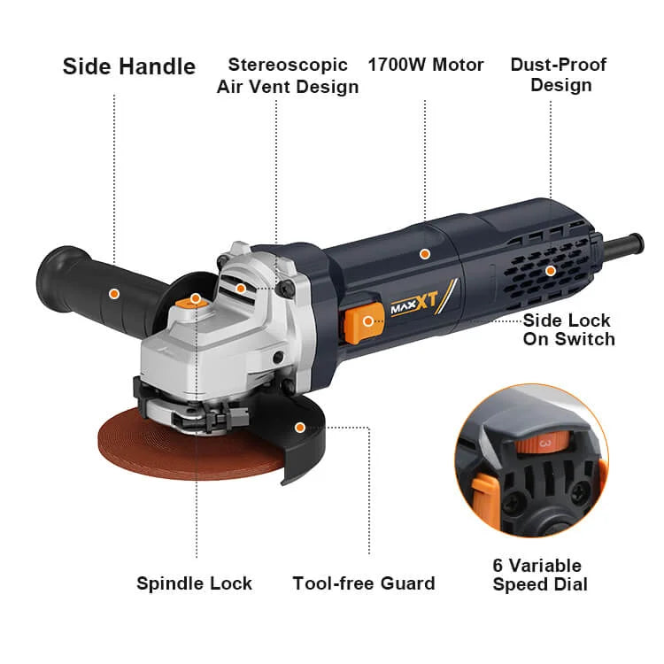 Amoladora Maxxt 1700W