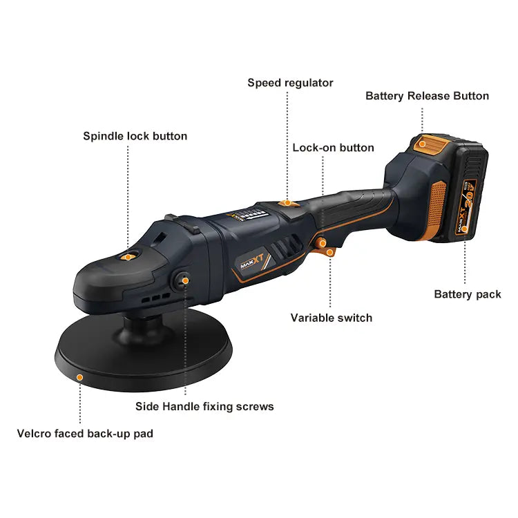 Polidora rotativa MAXXT 20V 4.0Ah