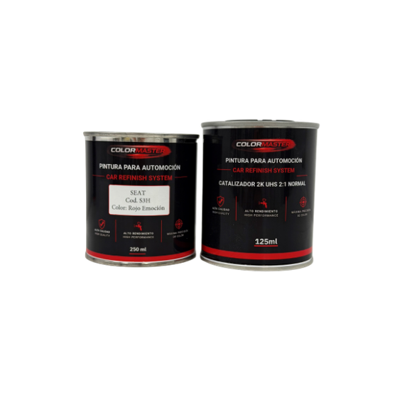 Kit de pintura Seat S3H Vermelho Emoción | Pronto a usar