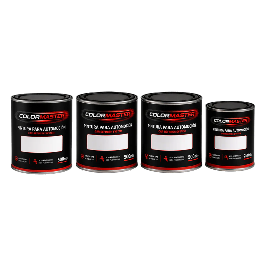 Kit pintura Isuzu 677 Frost White Pearl Met